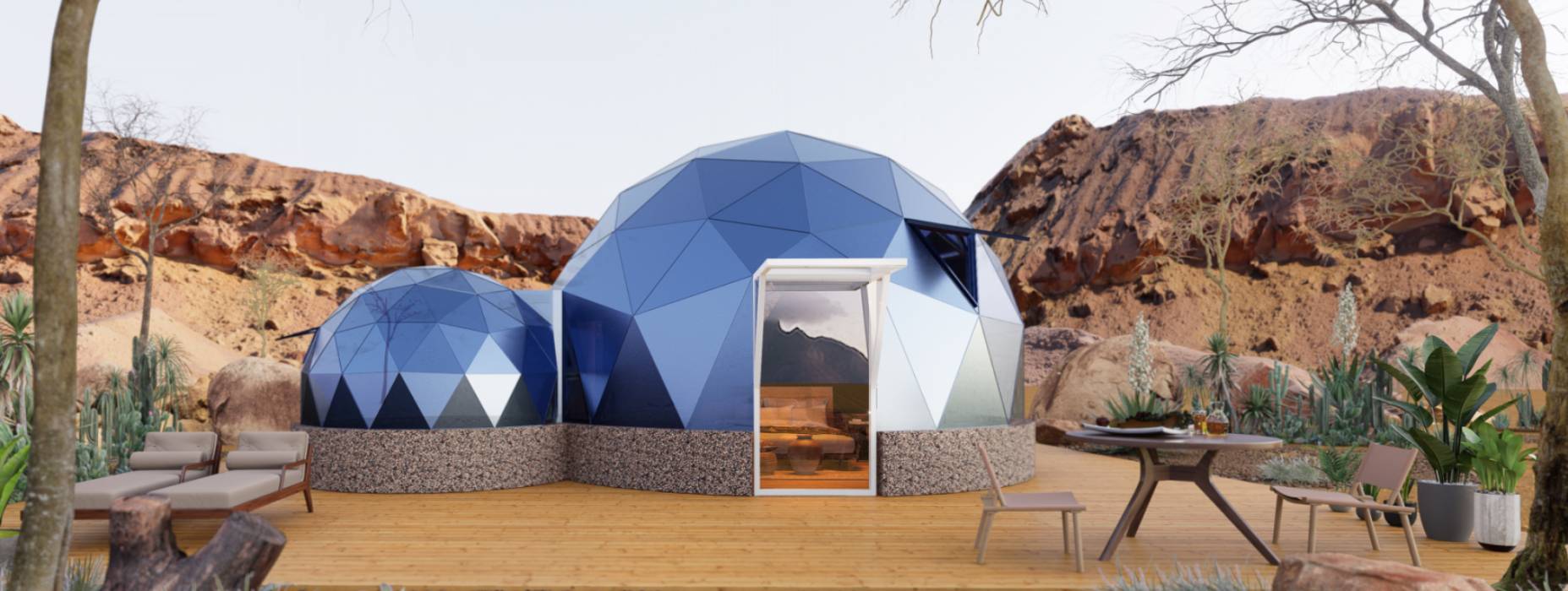 晋安区球形智能光伏玻璃星空房